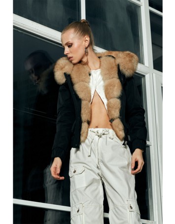 Puffer Mont Siyah Puffer Mont Siyah