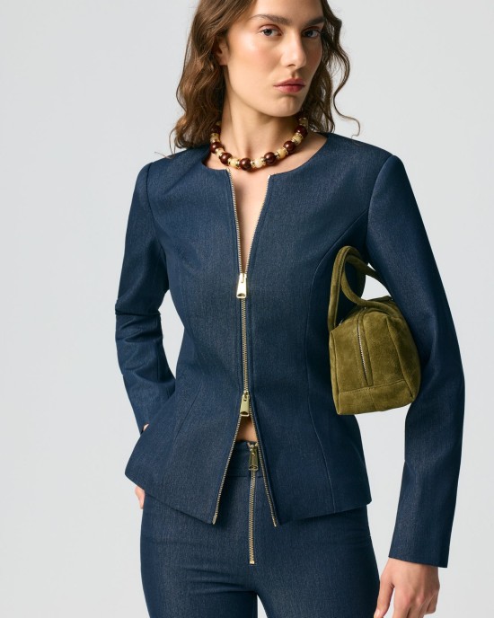 Lora Mavi Ceket Lora Mavi Ceket