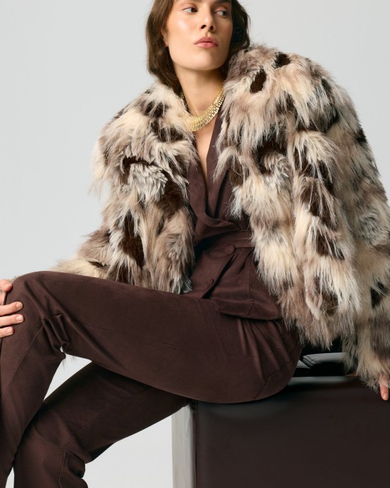 Flo Bej Kürk Kaban Flo Bej Kürk Kaban