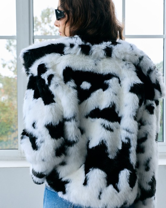 Flo Beyaz kürk Kaban Flo Beyaz kürk Kaban