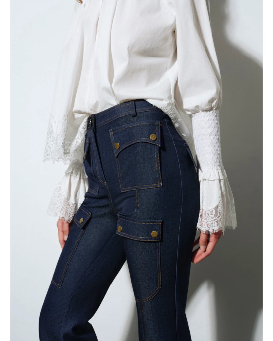 Luup Jean Kargo Pantolon