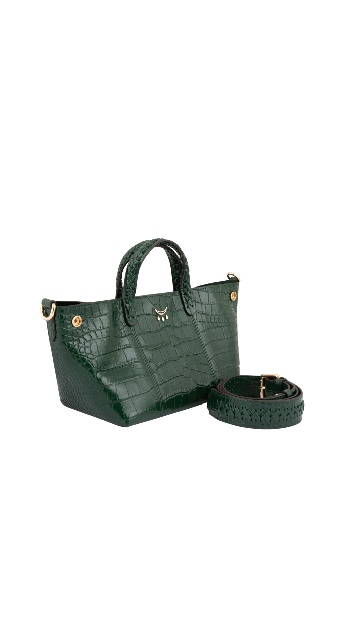 MINI HEMITHEA - GREEN CROCO