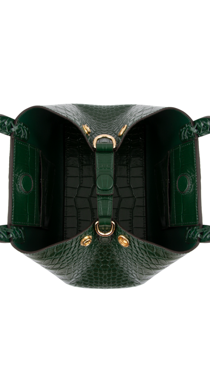 MINI HEMITHEA - GREEN CROCO