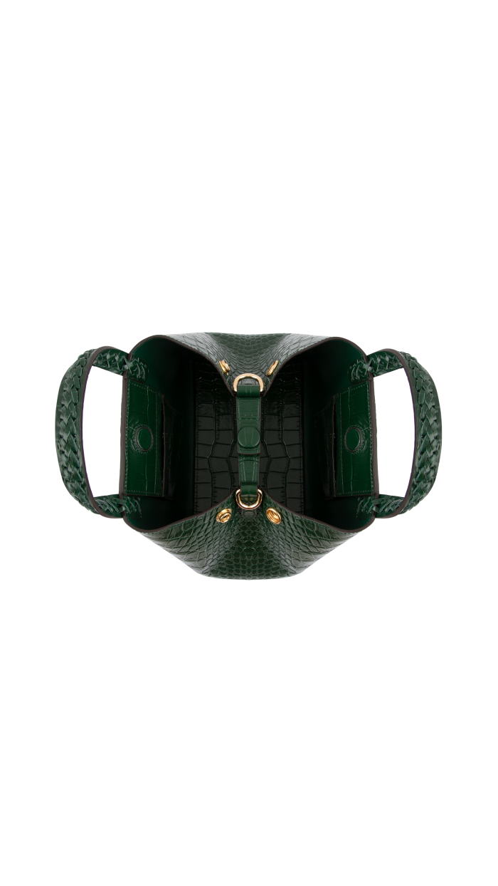 MINI HEMITHEA - GREEN CROCO