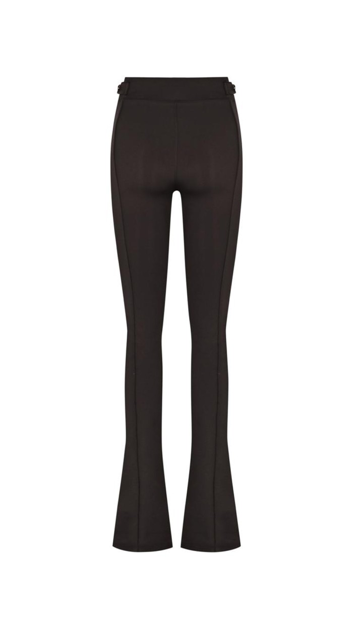 Scarlett Gold Flare Leggings Brown Scarlett Gold Flare Leggings Brown