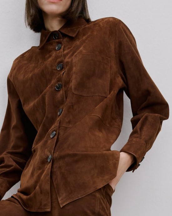 Süet Gömlek Süet Gömlek