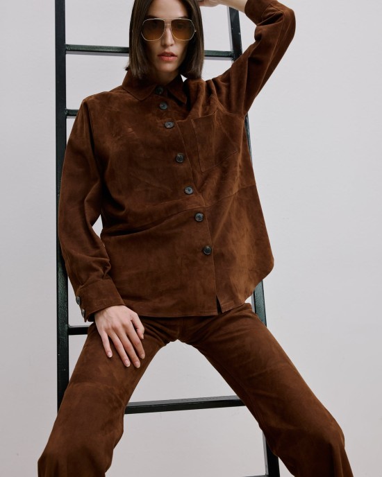 Süet Gömlek Süet Gömlek