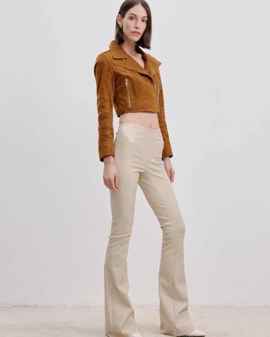 Süet Biker Ceket Süet Biker Ceket