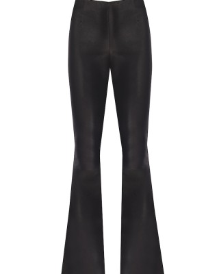 İspanyol Paça Deri Pantolon