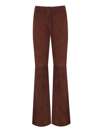 Kahve Süet Pantolon