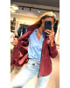 5638 Bordo Süet Ceket