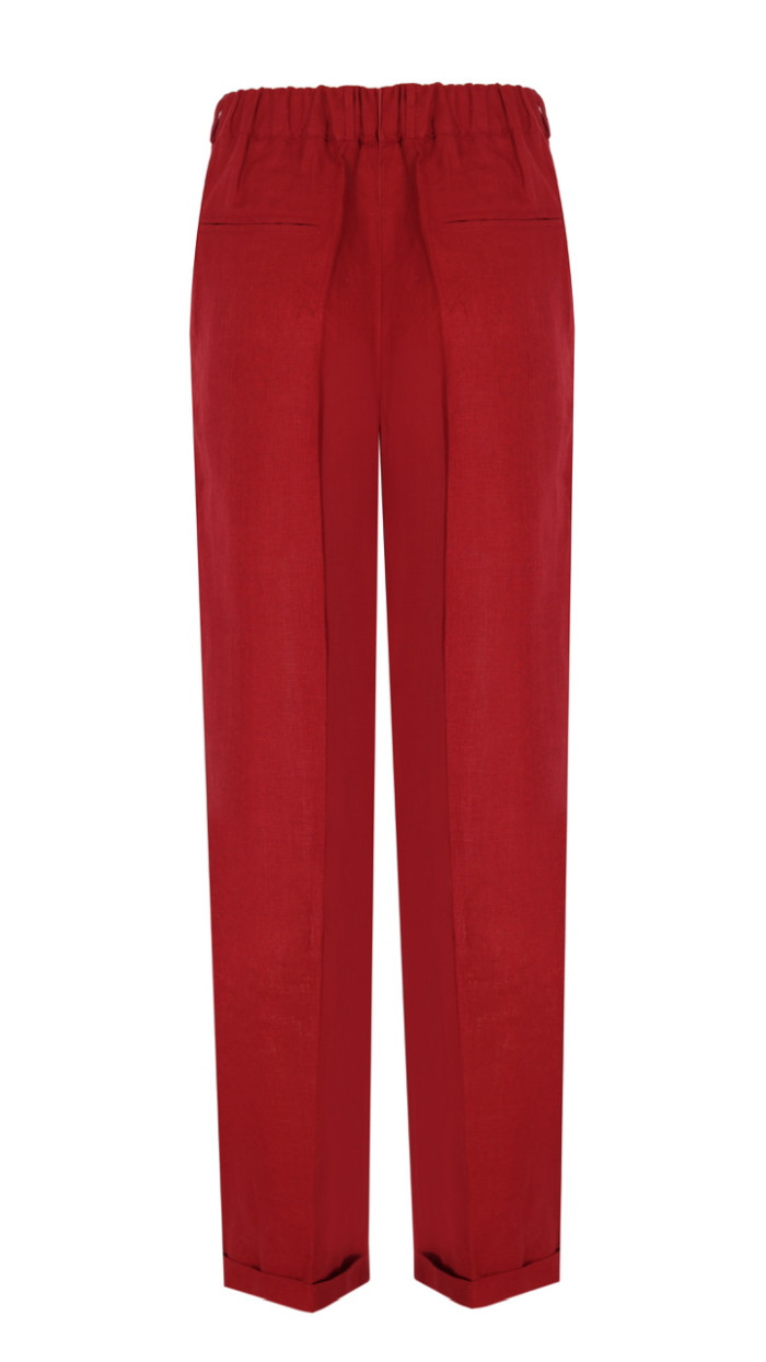 Ares Burgundy Pants