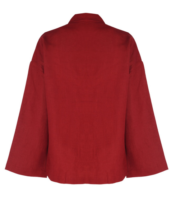 Hermesa Burgundy Top