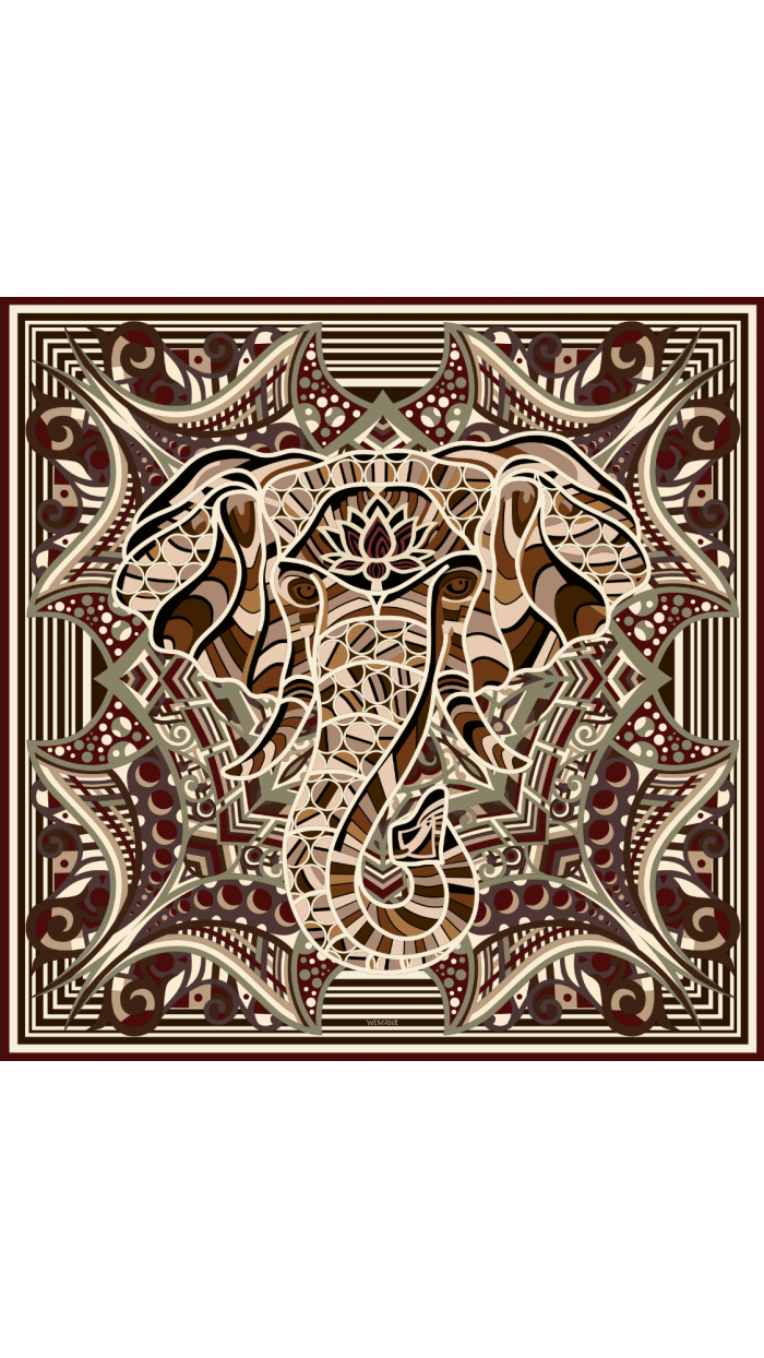 Lotus Brown Scarf Lotus Brown Scarf