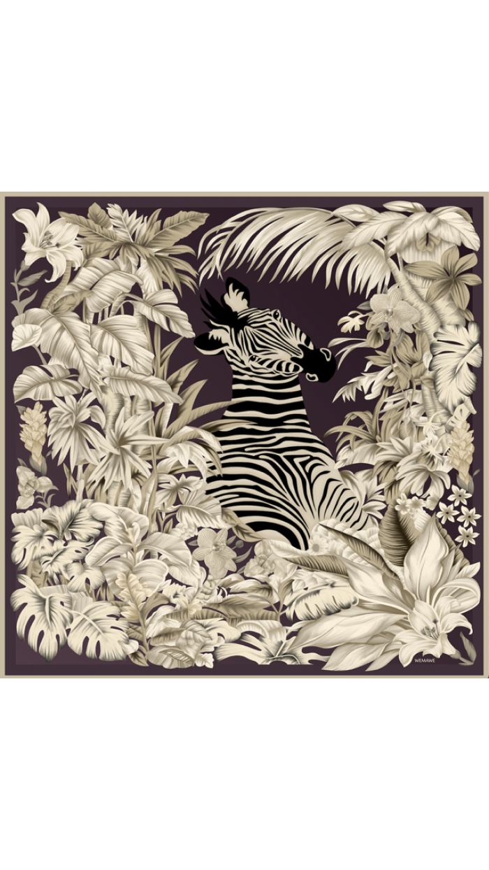 Savra Purple Scarf Savra Purple Scarf