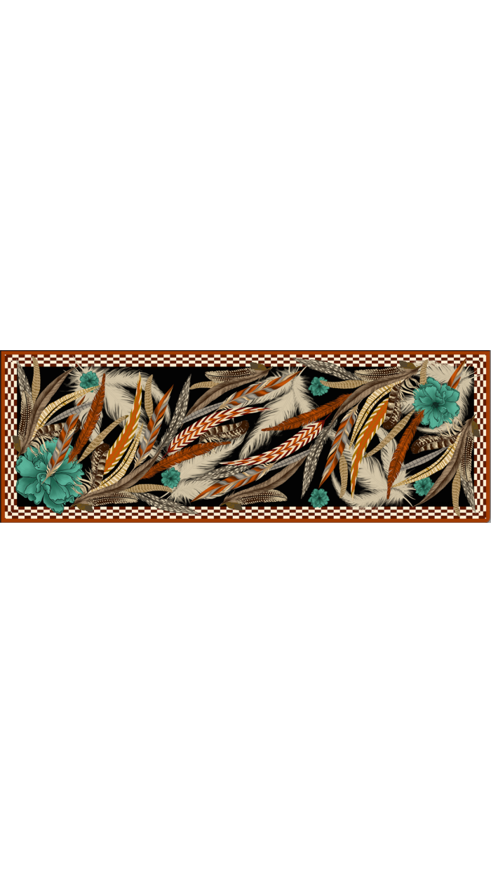 Azura Black Mini Sarong Azura Black Mini Sarong