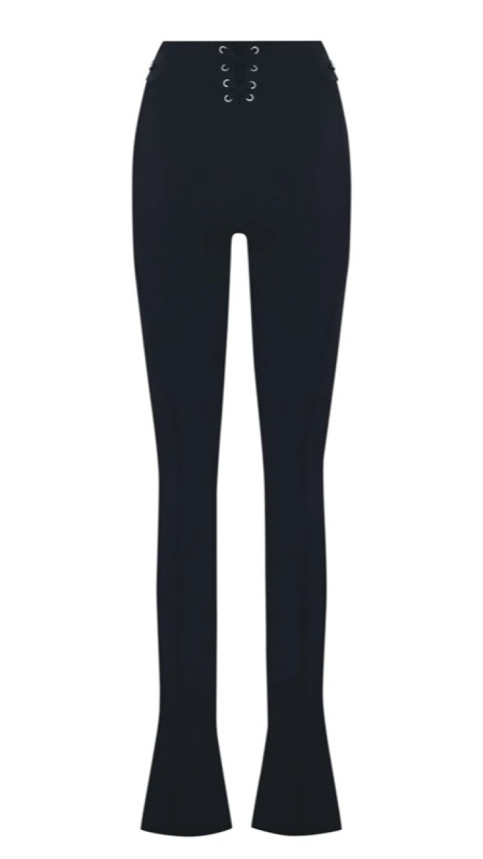 Leticia Black Flare Legging