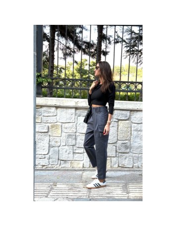 Petrol Mavisi   Kargo Pantolon