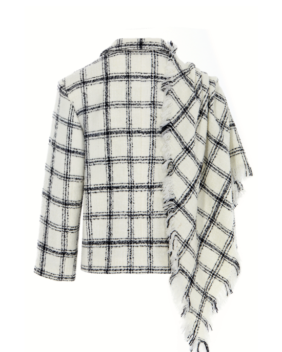 Cloudy Check Chane Ceket Cloudy Check Chane Ceket