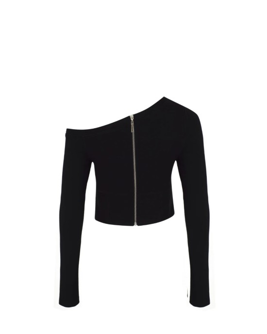 Bareto Tek Omuzlu Bluz