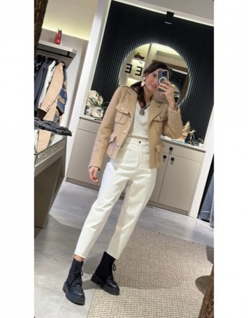 Ant Beyaz Pantolon  Ant Beyaz Pantolon